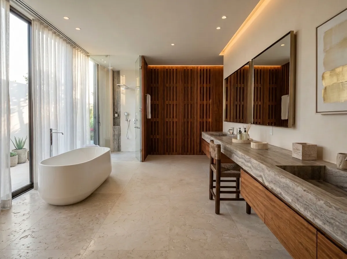 Lithos_Grolla_Beige_limestone_Italy_Sandblasted_Brushed_Interior_Floors