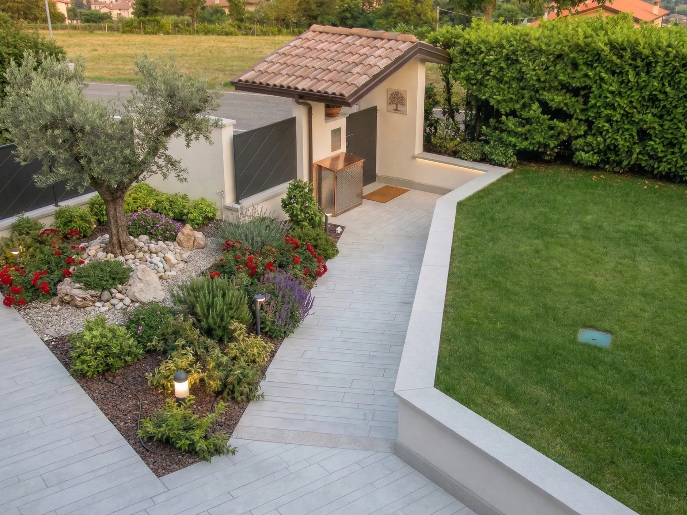 Lithos_Grigio_Olivo_limestone_Italy_Flamed_Exterior_Pavement