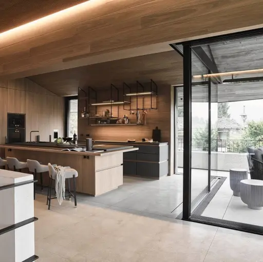 Lithos_Grigio_Olivo_limestone_Italy_Sandblasted_Brushed_Interior_Floors