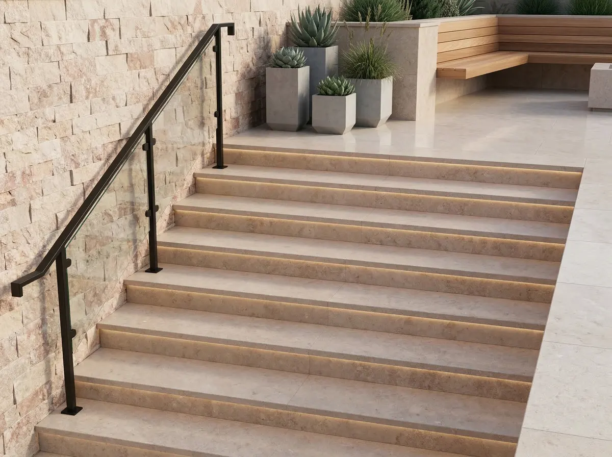 Lithos_Grolla_Rosato_limestone_Italy_Split_Exterior_Cladding